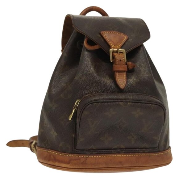 LOUIS VUITTON Monogram Montsouris PM Backpac - Picture 1 of 16